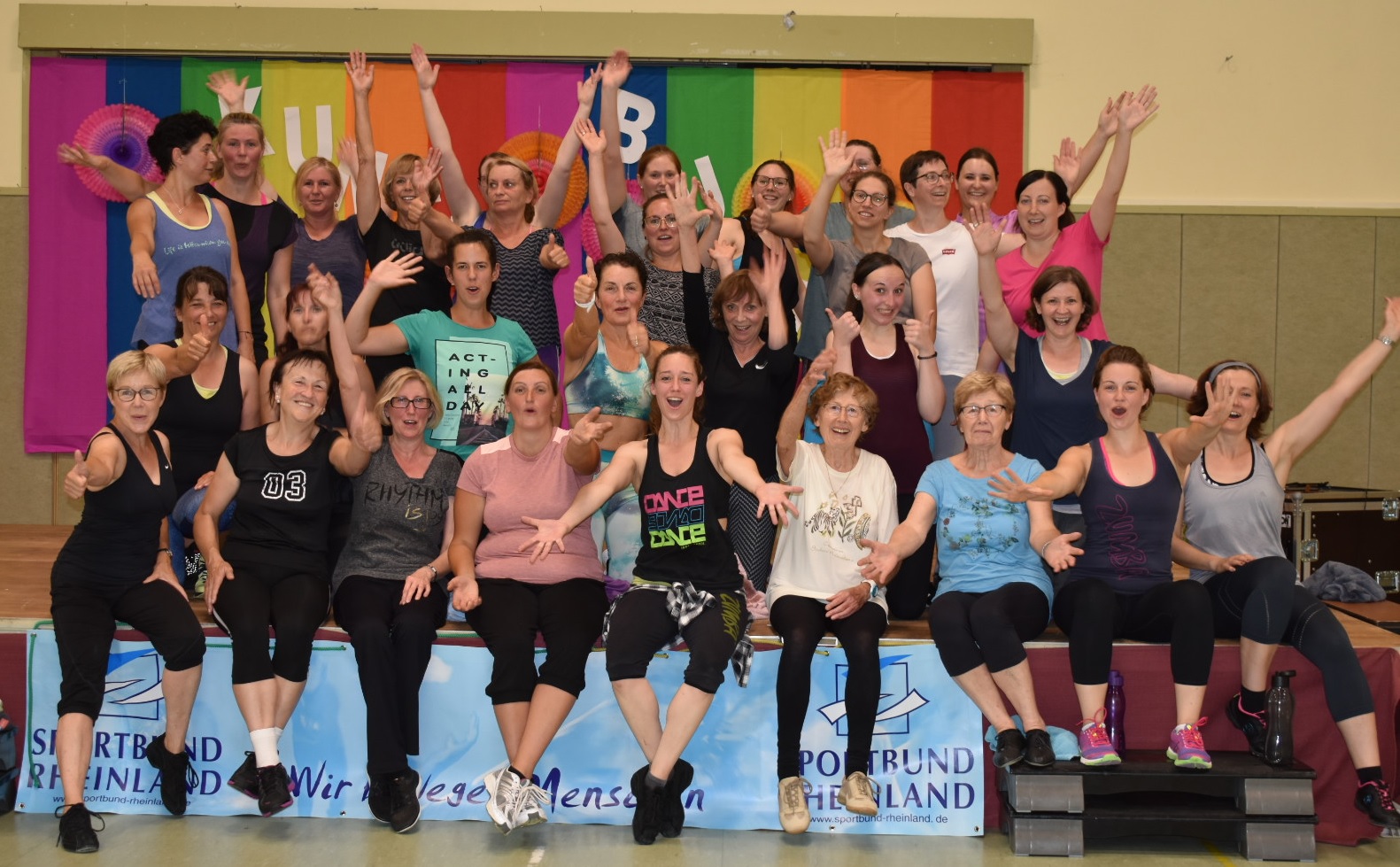 Auspowern und schwitzen beim Zumba®Special 2019 DJK Königsfeld